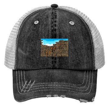 Discover Jesus' Guiding Footprints Sand Trucker Hats
