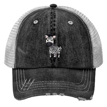 Discover Zebra Comic Trucker Hats