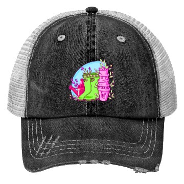 Discover The Secret Garden Neon Trucker Hats