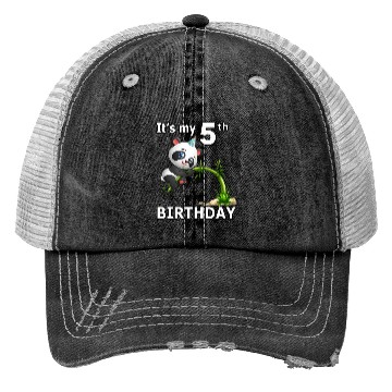 Discover 5 Panda 5Th Py Animal Panda Trucker Hats