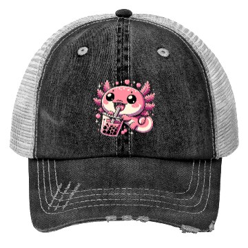 Discover Kawaii Bubble Tea Boba Lover Cute Asian Culture Trucker Hats