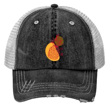 Discover Chinese New Year Lucky Red Pineapple Trucker Hats