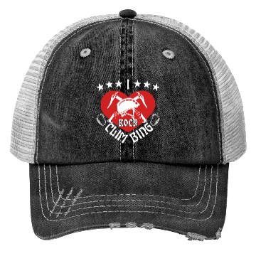 Discover I rock climbing Trucker Hats