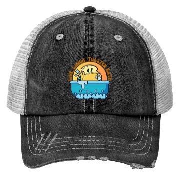Discover Live Laugh Toaster Bath Trucker Hats