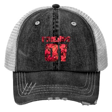 Discover best friends for 3 - FRIENDS Trucker Hats