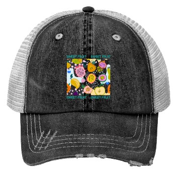 Discover Fruit pettern Trucker Hats