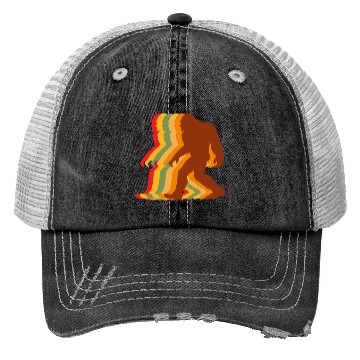 Discover Retro Bigfoot Trucker Hats