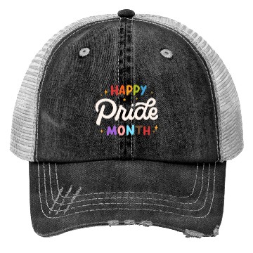 Discover Happy Pride Month Trucker Hats