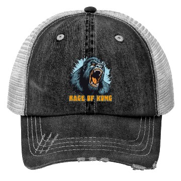Discover Gorilla Rage Trucker Hats