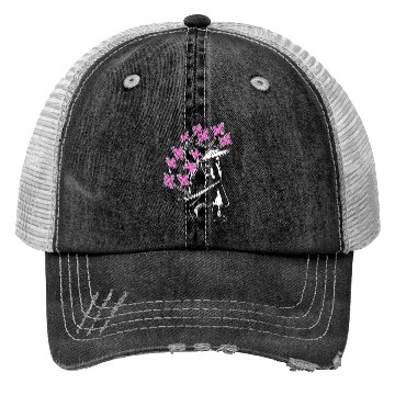 Discover Samurai Sakura Tree Chinese Warrior Gift Trucker Hats
