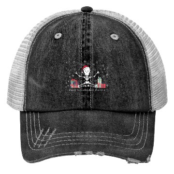 Discover Dead Inside but Festive Trucker Hats