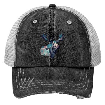 Discover Abstract Deer Trucker Hats