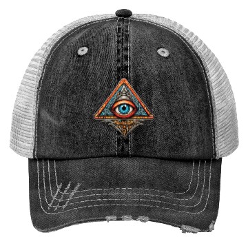 Discover world society illuminati Trucker Hats
