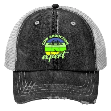 Discover Alien, Aliens, UFO, UAP, Space Unknown Flight Trucker Hats