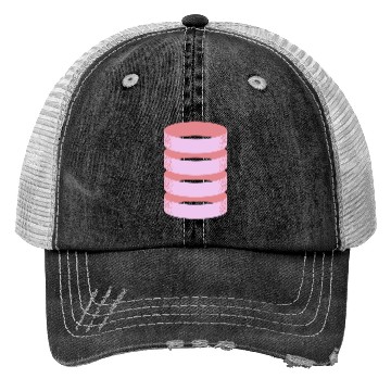 Discover Cylinder Modern Neon Shape Trucker Hats
