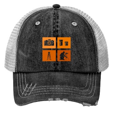 Discover Photography-Camera Wildlife-Nature-Photographer Trucker Hats