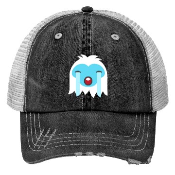 Discover Crying Out Loud Abominable Snowman Emoticoncrying Trucker Hats