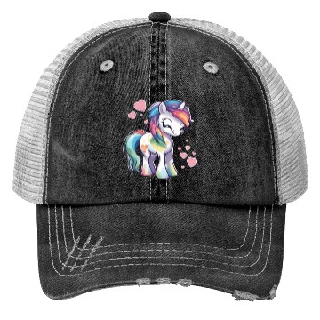 Discover Valentine Pony Trucker Hats