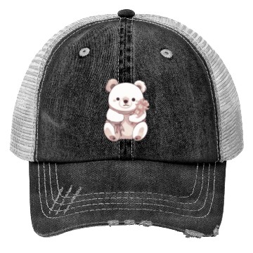 Discover Baby Teddy Bear Trucker Hats