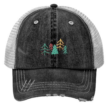 Discover CHRISTMAS TREE Trucker Hats