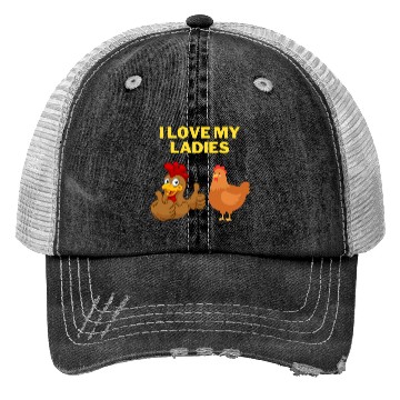 Discover I love My Ladies Trucker Hats