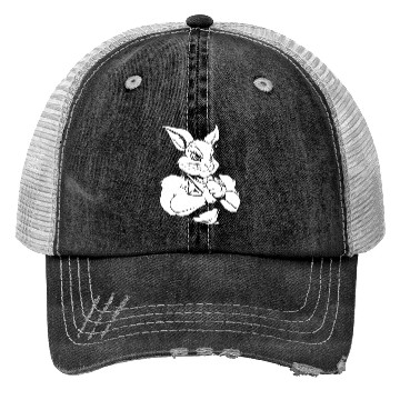 Discover Workout Gym Rabbit Trucker Hats