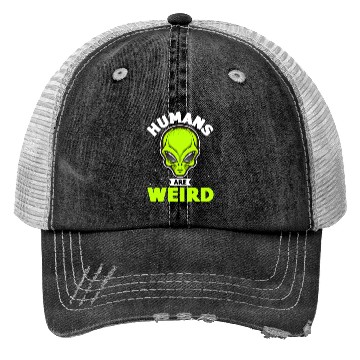 Discover Alien, Aliens, UFO, UAP, Space Unknown Flight Trucker Hats