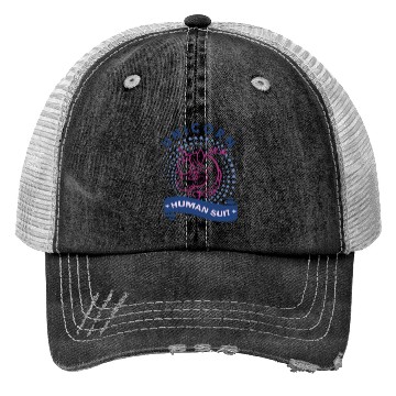 Discover Unicorn in a Human Suit Trucker Hats