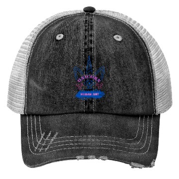 Discover Unicorn in a Human Suit Trucker Hats