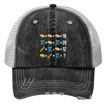 Discover Math Trucker Hats, Math Order Of Operation Pi Day Pie