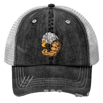 Discover Strong eagle Trucker Hats