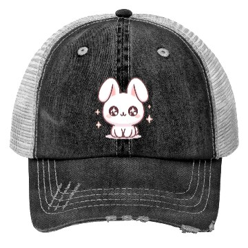 Discover Rabbit Bubble Tea Kawaii Trucker Hats