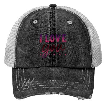 Discover i love you Trucker Hats