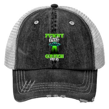 Discover Alien, Aliens, UFO, UAP, Space Unknown Flight Trucker Hats