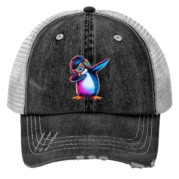 Discover Dabbing Penguin - Hilarious Trucker Hats for Dab Enthusiast