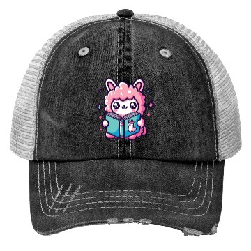 Discover Little Cute Llama Trucker Hats