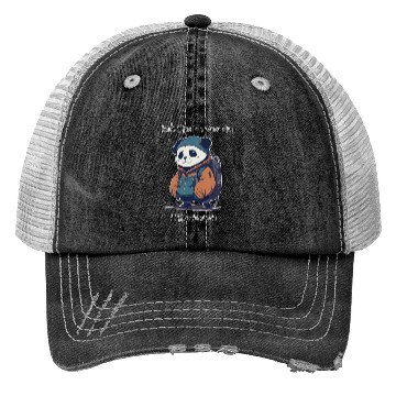 Discover Insomnia Panda Trucker Hats