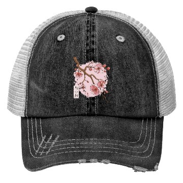Discover Springtime Sakura Serenity Trucker Hats