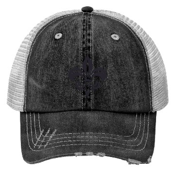 Discover Simple French lily Design Trucker Hats