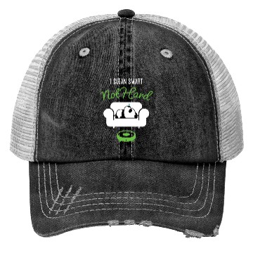 Discover Panda Bear Panda I Clean Smart Trucker Hats