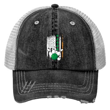 Discover Irish Road Bowling Trucker Hats