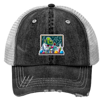 Discover Chemical Chameleon Trucker Hats