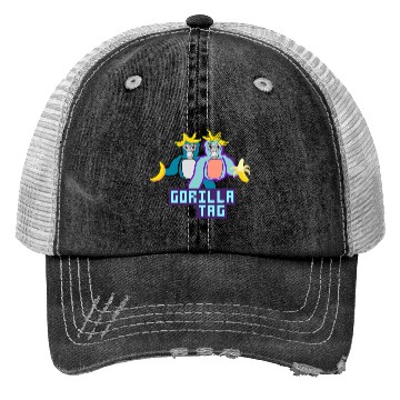 Discover Gorilla Tag Red Monkey Trucker Hats