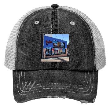 Discover Greetings From San Diego Street Art Trucker Hats