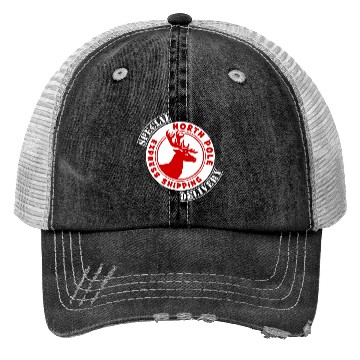 Discover NORTH POLE SPECIAL DELIVERY Trucker Hats
