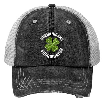 Discover Shenanigans Coordinator Funny St Patrick's Day Trucker Hats