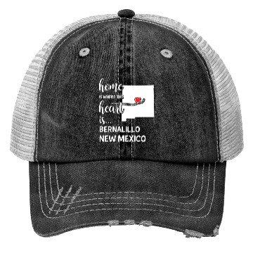 Discover Bernalillo County New Mexico Is Where My Heart Trucker Hats