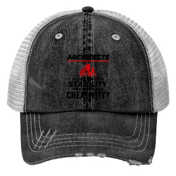 Discover D83C DFF0 Architects: Embrace Creativity over Stability! Trucker Hats