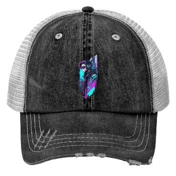 Discover sci fi character v10 Trucker Hats