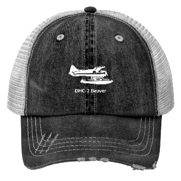 Discover DHC-2 Beaver Aircraft model Trucker Hats